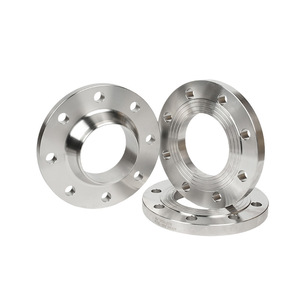 Brida de acero forjado de carbono y titanio de acero inoxidable personalizada, placa de brida ciega roscada de cuello de soldadura DN400 disponible - Product Image 3