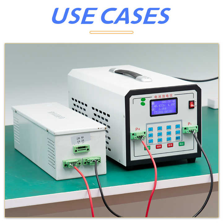 Portable 100V 20A Lithium Battery Discharge Testing Equipments for ...
