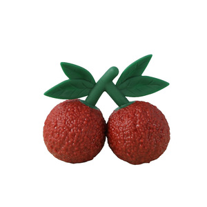 Juguete Antiestrés de Goma con Forma de Fruta de Yangmei, Muñeco de Goma para Aliviar el Estrés en la Oficina y para Jóvenes - Product Image 5