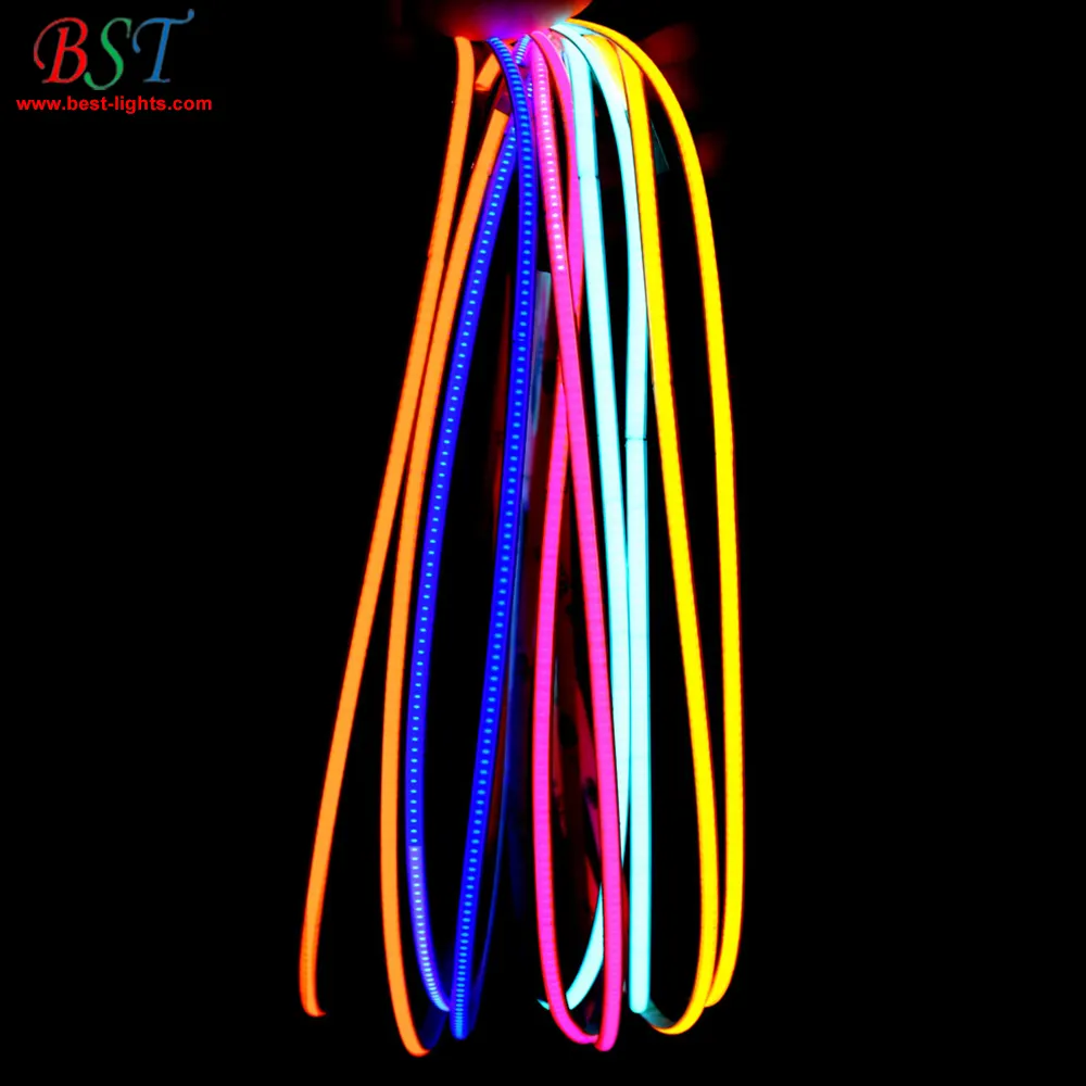 Luz de tira de led super narow, flexível, 3mm, 4mm, 5mm, 6mm, 8mm, 10mm, branco quente, vermelho, azul verde, 5v 12v 24v cri90 sem ponto escuro