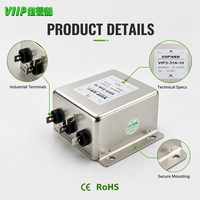 VIIP VIP3-31A-10(B031Q0946) 3-Phase Insert Mount EMI Filter Power Quality Improvement for Industrial Motor Control