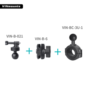 Super Clamp <b>Camera</b> Clamp Mount for 1.1"-1.5" Diameter Medium Tube or Round Shape Pole - Product Image 2
