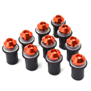 Kit de boulons de carénage pour moto, vis de pare-brise, écrous en caoutchouc Z1000 pour Kawasaki <span class=keywords><strong>Z</strong></span> <span class=keywords><strong>1000</strong></span> 2003-2006 2005 2004 - Product Image 6
