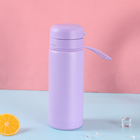Modis 304 baja tahan karat Tumbler Flip-Top portabel menangani langsung cangkir minum terisolasi botol luar untuk pria wanita