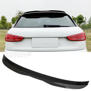 Aileron de toit arrière pour Audi Q3 2013-2018, becquet de coffre arrière en ABS noir brillant - Product Image 4