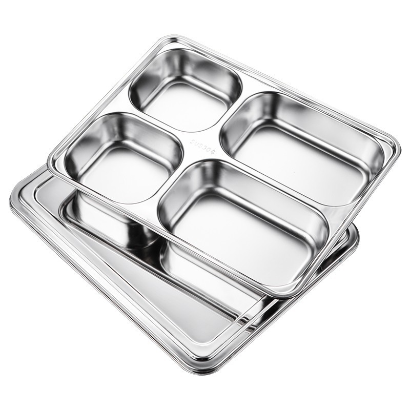 Assiette à cinq compartiments [4,5 cm de haut]