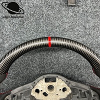 Geeignet für Volkswagen MK5 MK7.5 MK6 MK7 GTI GTD R Passat Polo GTI CC Golf7 7R Tiguan Verbessertes Vintage-Leder-Lenkrad
