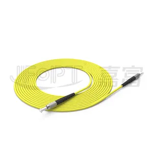 Cabo de ligação de fibra óptica DIN, cabo de remendo simples multimodo de PVC LSZH de 3,0 mm, módulo único