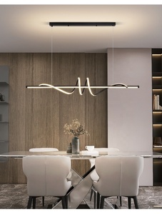 <span class=keywords><strong>Lampadario</strong></span> <span class=keywords><strong>Moderno</strong></span> a Spirale Dorato per Cucina, <span class=keywords><strong>Sala</strong></span> da Pranzo, Ristorante e Ingresso - Product Image 5