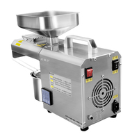 Hoge Kwaliteit Oliepersmachine Thuisgebruik Kokos Olijfpalmolie Extractiemachine Automatische Koude Pers Mosterdolie Machine