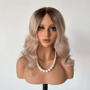 Pelucas de <span class=keywords><strong>Cabello</strong></span> Humano <span class=keywords><strong>Chino</strong></span> con Frente de Encaje 13x6, Pelucas de <span class=keywords><strong>Cabello</strong></span> Humano con Ondas Corporales, <span class=keywords><strong>Balayage</strong></span> - Product Image 4