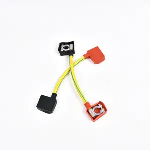 High quality battery connection cable terminal copper lugs Booster cable RV Car Boat Red Black battery cable