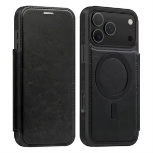 Funda para iPhone 17 Pro Max con Cartera Magnética, Nuevo Estilo, Funda de Cuero Tipo Libro para iPhone 17 Pro Max, para Damas - Product Image 4