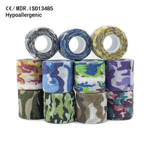 2025 athmedic thể thao trung quốc pet ngựa đàn hồi băng kết thúc tốt đẹp không vô trùng tự dính quấn trọng lượng nhẹ nén băng - Product Image 5