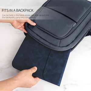 Funda Protectora Delgada de Alta Calidad <span class=keywords><strong>para</strong></span> Tablet y Portátil, Impermeable, de PU, <span class=keywords><strong>para</strong></span> Hombres y Mujeres, Compatible con Portátiles de 11.6 a 15 Pulgadas - Product Image 6