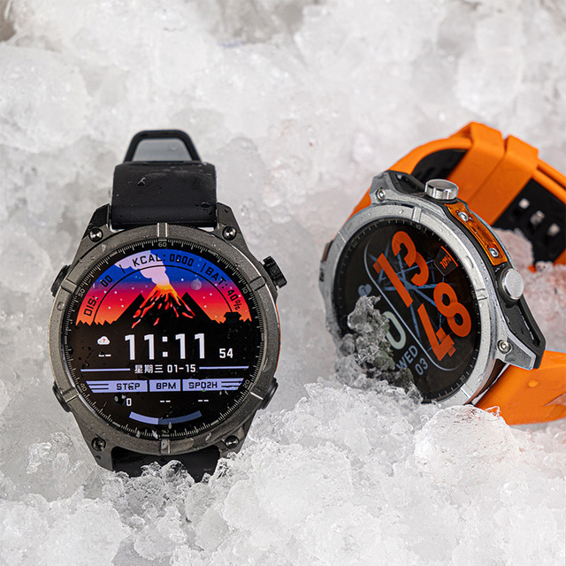 2025 NEW AI ChatGPT  Smart Watch 1.43inch AMOLED Screen BT Call Health Monitor With LED Flashlight 3ATM Waterproof