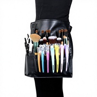 Sac à outils de coiffure professionnel en PU imperméable ultra-léger grande capacité, modèle tendance, directement de l'usine, pour ciseaux de barbier