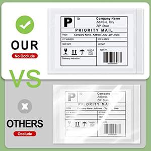 Sobres para <span class=keywords><strong>Lista</strong></span> de Empaque al por Mayor de Fábrica, Sobres de Envío Incluidos, Fundas Ecológicas para Etiquetas de Envío, Bolsas de Seguridad Transparentes - Product Image 3