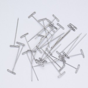 Paquete de 100 Alfileres de Costura en Forma de T de 1 Pulgada para Bloquear Tejidos, Cabeza de Maniquí, Costura, Crochet y Modelado - Product Image 3