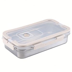 กล่องสแตนเลสเก็บความสดใหม่แบบพกพาที่ทันสมัยสำหรับเก็บอาหารอเนกประสงค์แบบยั่งยืน - Product Image 5