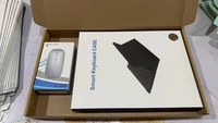 Étui pour tablette intelligente d'usine pour Ipad 2024 avec clavier en silicone souple pour Ipad Pro 11 13 pouces avec porte-crayon