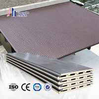 Tuile de toiture en aluminium isolée et étanche avec âme isolante thermique de 65 mm de hauteur de profil pour bâtiments hospitaliers
