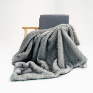 Alta calidad, grueso, suave, peludo, sofá de felpa, sofá, manta de piel para cama - Product Image 6