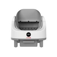 Litière pour chat autonettoyante intelligente 2026, contrôle par application, facile à nettoyer, capacité 65L, matériau ABS, 570 pièces, 40HQ