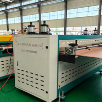 Ligne de production d'extrusion de profilés pour cartons ondulés en PP, structure creuse, emballages, boîtes de livraison de fruits