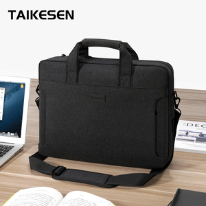 Сумка-портфель TAIKESEN для ноутбуков 15.6, <span class=keywords><strong>16</strong></span>, 17.3 дюймов, большая вместительная деловая сумка для мужчин и женщин, чехол для <span class=keywords><strong>HP</strong></span>, DELL - Product Image 1
