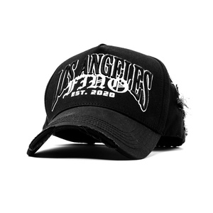 หมวกแก๊ป Gorras G5 Barbas แบบปรับได้ ปักโลโก้ตามสั่ง หมวกเบสบอลทรงเข้ารูป ติดกระดุมเดี่ยว ผลิตจากโพลีเอสเตอร์ - Product Image 2