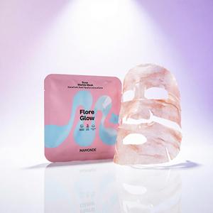Mascarilla Facial de Mármol con Rosa Mamonde Flore Glow, 1 Unidad, Cuidado Diario de la Piel, Para Todo Tipo de Piel, Fórmula K-Beauty - Product Image 1