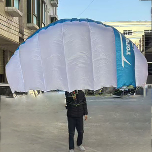Cometa de aluminio para Parawing de 4,5 M, cometa de nivel de entrada para niños y adultos, cometa de entrenamiento con barra de Control para <span class=keywords><strong>Kiteboarding</strong></span> - Product Image 3