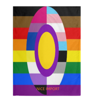 Lesbische Regenbogen-Decke, superweich, bequem und leicht, für Zuhause, Sofa, Schlafzimmer, Wohnzimmer, Dekoration für alle Jahreszeiten