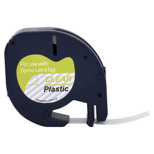 Compatible <span class=keywords><strong>Dymo</strong></span> Tape Lt 12267 12mm * 4m Étiquettes en plastique pour <span class=keywords><strong>Dymo</strong></span> <span class=keywords><strong>Letratag</strong></span> Tape - Product Image 5