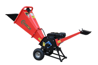 Broyeur de branches d'arbre à essence haute performance CE 7hp, mini broyeur de bois, déchiqueteuse
