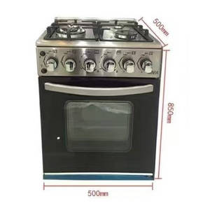 Cucina <span class=keywords><strong>a</strong></span> <span class=keywords><strong>Gas</strong></span> <span class=keywords><strong>a</strong></span> Libera Installazione <span class=keywords><strong>a</strong></span> Buon Prezzo con Quattro Fuochi e Forno di Grande Capacità - Product Image 1