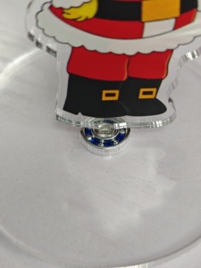 Support acrylique double face personnalisé, plaque rotative transparente, support acrylique transparent, personnage humanoïde, personnage de star, ornement de bureau, cadeau - Product Image 3