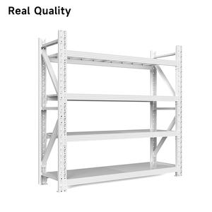 Estanterías de Almacenamiento de Alta Resistencia, Capacidad de Carga de 500 kg/Nivel, Estantes de Acero, Estanterías Industriales Apilables para Almacén, Estanterías Metálicas - Product Image 1