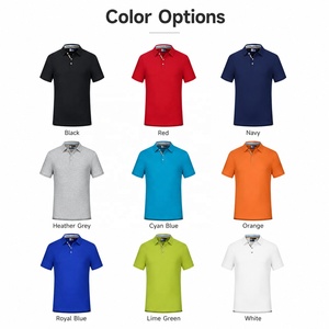 Camisa para Hombre de Marca Privada al por Mayor, 280G, Mezcla de Algodón y Cupro, Piqué Fino, Transpirable, Casual, Tallas Grandes S-4XL - Product Image 3