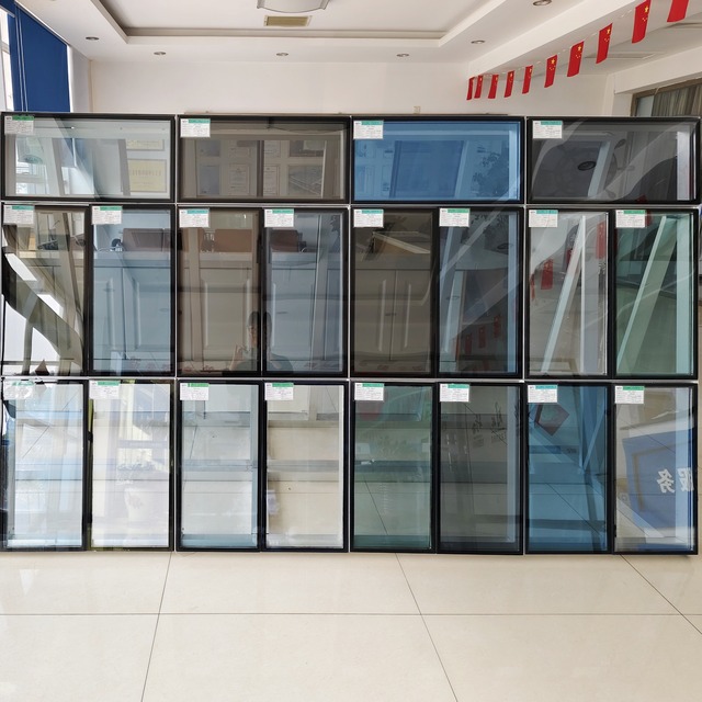 Wholesale Soundproof Energy Efficient Low-E Double Glazed Glass,Tempered Insulated Glass Curtain Wall