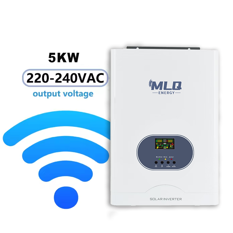 Solar Inverter 48V 5000W with Dual MPPT Controllers and 30A AC Charging for RVs