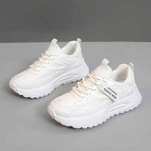 Women's Sports <b>Shoes</b> Thick Soled Non-slip Casual <b>Soft</b> Soled Running Breathable Mesh Comfortable Slow Walking Casual <b>Shoes</b> - Product Image 4