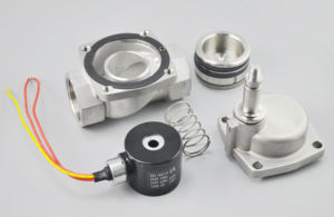 180 градусов 2 направления 1 "NPT нормально открытый пилотный клапан из нержавеющей стали 304 паровой электромагнитный клапан горячей воды 12VDC - Product Image 3