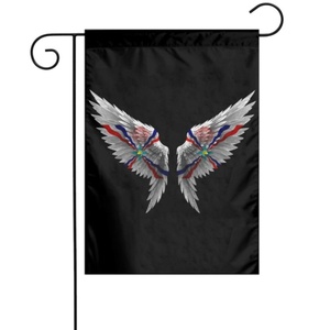 Bandera de Jardín de Doble Cara con Diseño Exquisito de Asiria, 12x18 Pulgadas, Banderas Pequeñas para Exteriores, Decoraciones para Fiestas al Aire Libre - Product Image 5