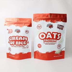 Custom Doypack Packaging Resealable Ziplock Zipper Food Tea Makeup Powder Plastic Paper Stand up Pouch - Product Image 4