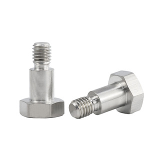 Vis à tête hexagonale en acier inoxydable M8x20mm, usinée avec précision par CNC, pour applications industrielles - Product Image 1