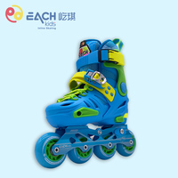Patins à roulettes EACHkids de haute qualité et abordables pour enfants avec cadre en alliage d'aluminium et roues en PU 82A à rebond élevé