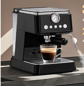 Máquina de Espresso Semiautomática Estilo Italiano para Uso Doméstico, Todo en Uno, con Espumador de Leche, Control de Temperatura, 1300W, Vaporizador - Product Image 3