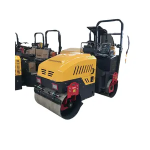 Free shipping Small road roller compactor machine 2024 mini asphalt road roller compactor Cheap vibrator roller compactor